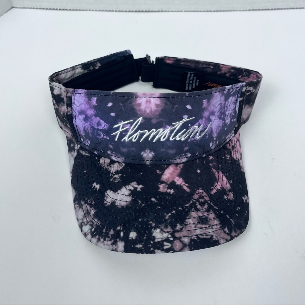 Flomotion Women's Adjustable Tie-Dye Print Golf Visor One Size; Activewear - Picture 5 of 8